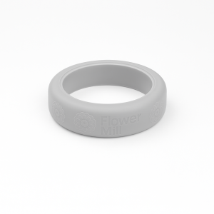 Flower Mill 2.5 Silicone Mill Grip - Clear 